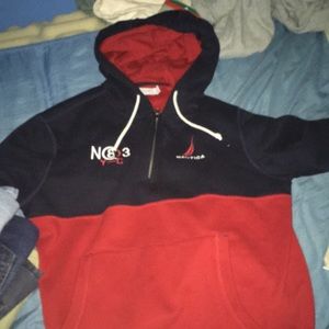 Nautica hoodie mens